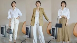 Ảnh chân dung nữ sang trọng phong cách thanh lịch