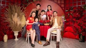 Concept chụp ảnh gia đình ngày Tết phong cách lifestyle