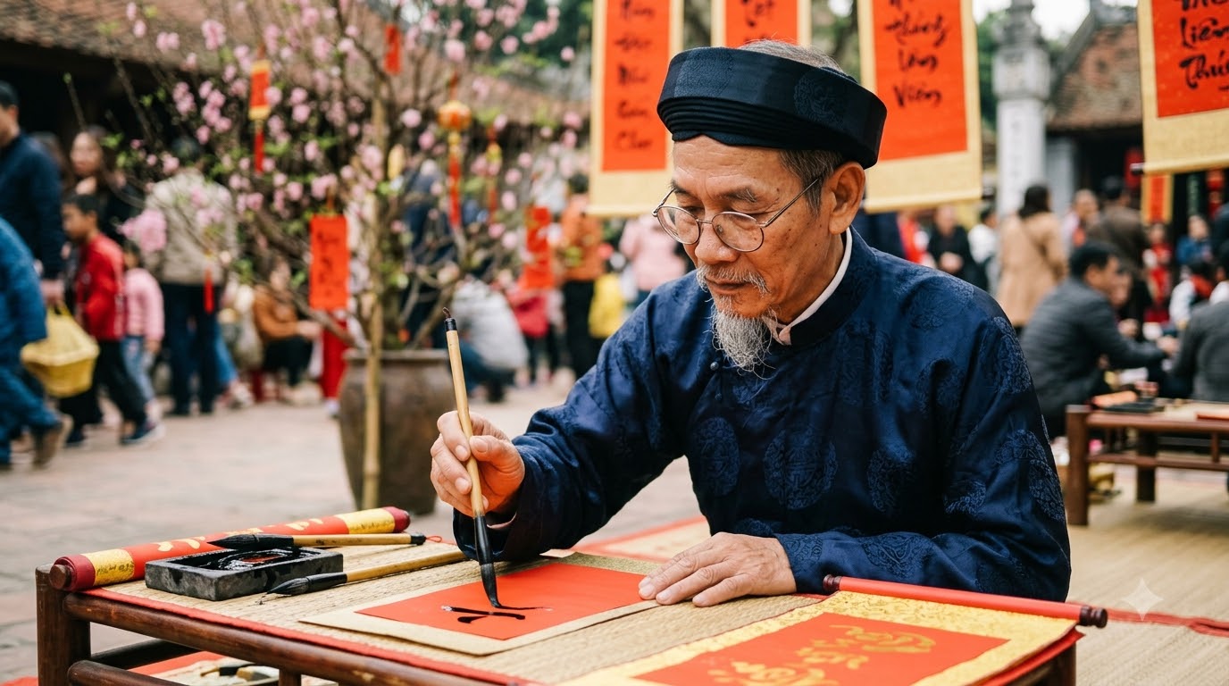 Checklist chuẩn bị khi đi xin chữ và chụp hình ảnh ông đồ ngày Tết Checklist chuẩn bị khi đi xin chữ và chụp hình ảnh ông đồ ngày Tết